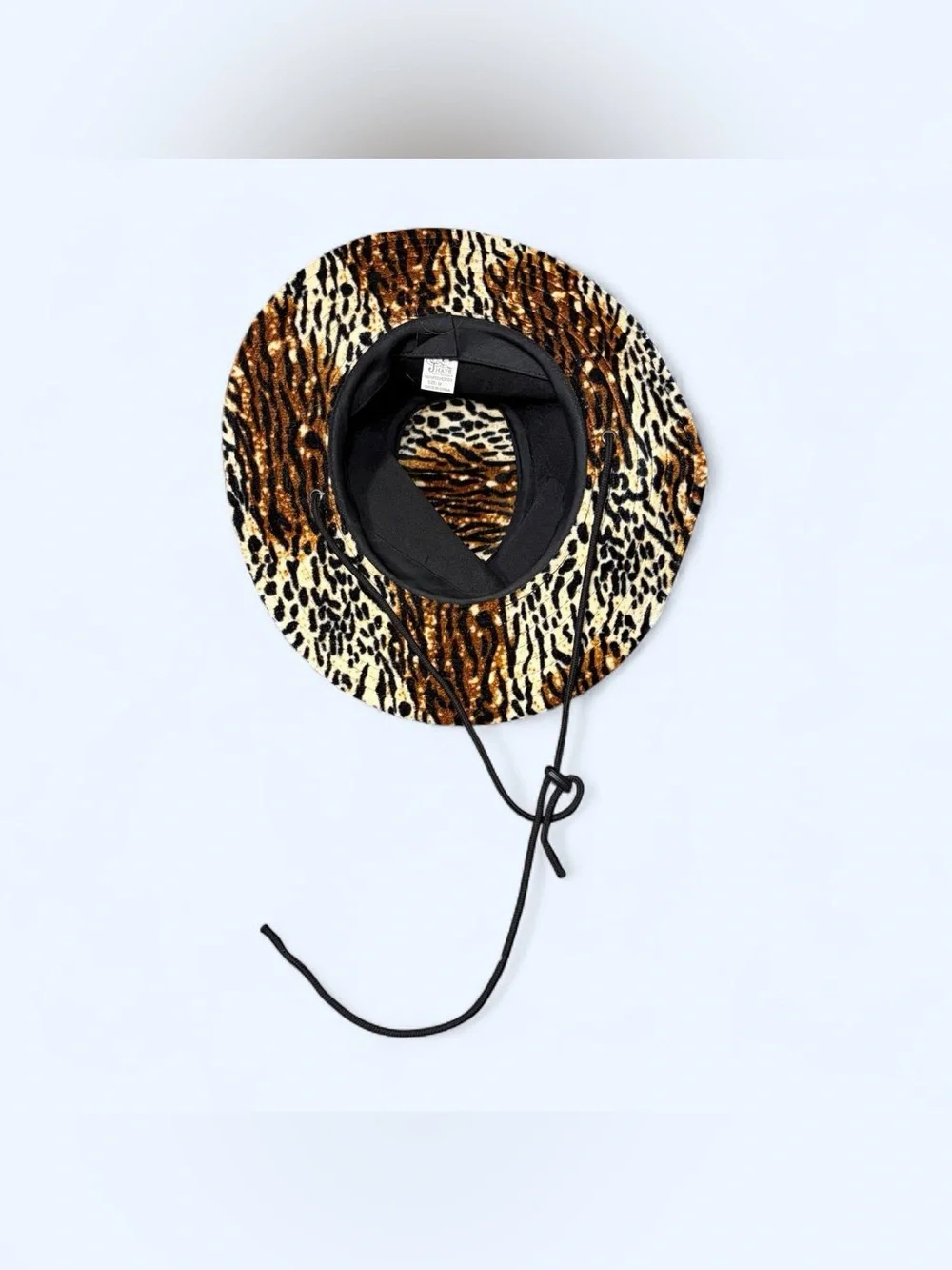 Y2K Animal Print Cowgirl Hat by J Hats!